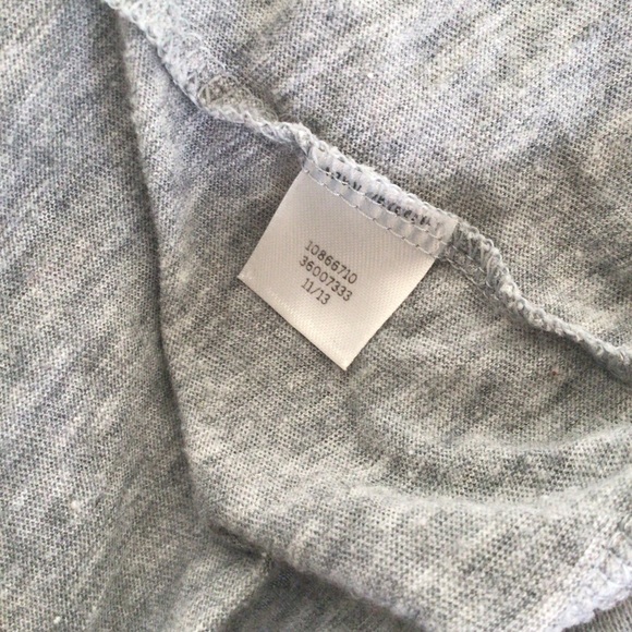 PINK VICTORIAS SECRET SEQUIN GRAY LONG SLEEVE TOP SMALL - Picture 7 of 10